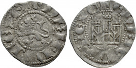 SPAIN. Seville. Enrique II (1373-1379). Dinero. Novén