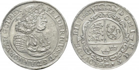DENMARK. Frederick III (1648-1670). Speciedaler 1667