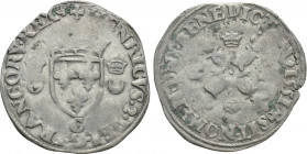 FRANCE. Henry II (1547-1559). Douzain (1551-C). Saint-Lô