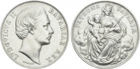 GERMANY. München. Ludwig II (1864-1886). Madonnentaler