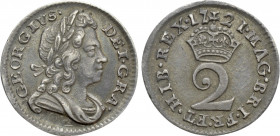 GREAT BRITAIN. George I (1714-1727). 2 Pence (1721)