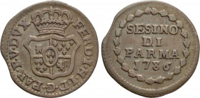 ITALY. Parma. Ferdinando di Borbone (1765-1802). Sesino (1786)