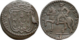 ITALY. Piacenza. Ranuccio II Farnese (1646-1694). Sesino