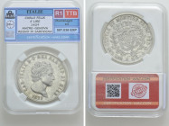 ITALY. Sardegna. Carlo Felice (1821-1831). 5 Lire (1829-P). Genova