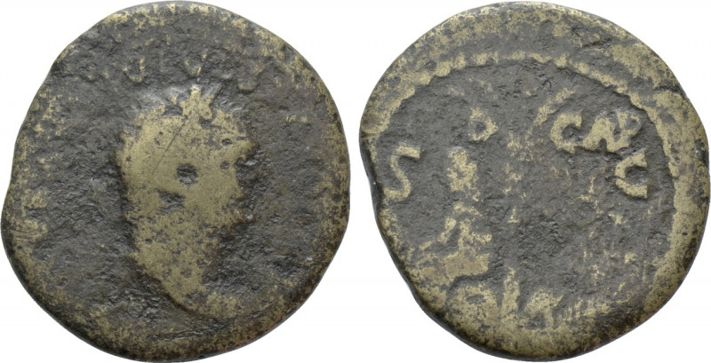 TITUS (79-81). Semis. Uncertain mint in Thrace. Judaea Capta issue. 

Obv: IMP...