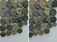 25 Roman Provincial and Imperial Coins