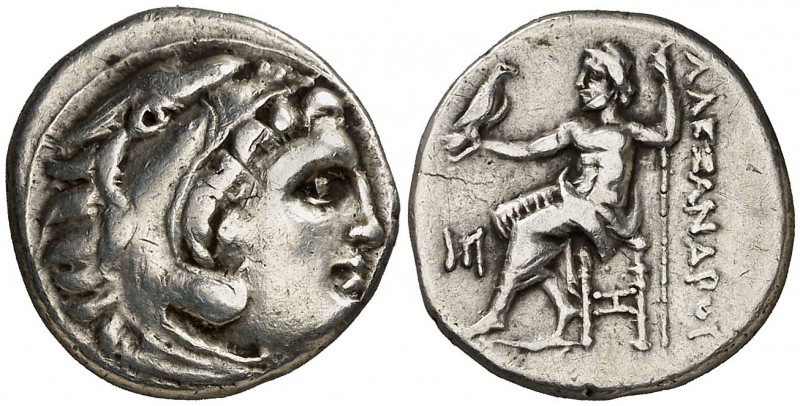 Imperio Macedonio. Alejandro III, Magno (336-323 a.C.). ¿Abydos?. Dracma. (S. 67...