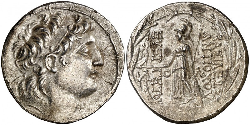 Imperio Seléucida. Antíoco VII, Evergetes (138-129 a.C.). Tetradracma. (S. 7092 ...
