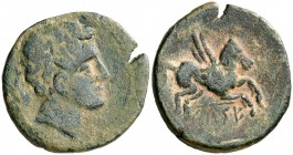 Celse (Velilla de Ebro). Semis. (FAB. 789) (ACIP. 1474). 6,19 g. Rara. MBC.