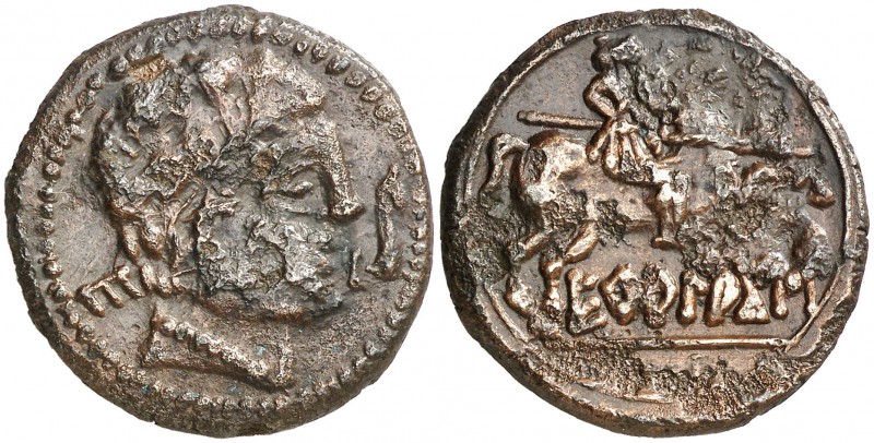 Ecualacos (zona de Soria-Guadalajara). As. (FAB. 969) (ACIP. 1847). 10,60 g. Oxi...