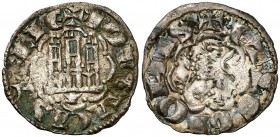 Alfonso X (1252-1284). Cuenca. Novén. (AB. 266.1). 0,82 g. Manchitas. (MBC+).