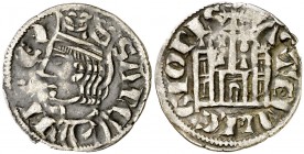 Sancho IV (1284-1295). Coruña. Cornado. (AB. 297.1). 0,75 g. MBC.