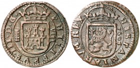 1601. Felipe III. Segovia. 8 maravedís. (Cal. 757). 5,13 g. MBC+.