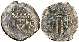 1641. Felipe IV. Valencia. 1 divuitè. (Cal. 1105). 1,85 g. MBC.