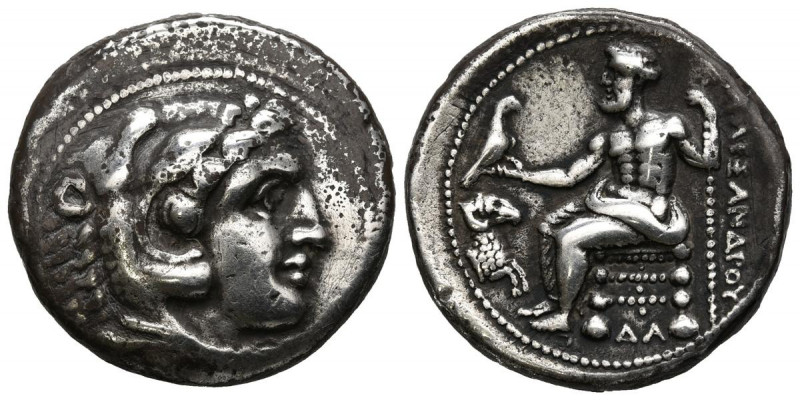 REINO DE MACEDONIA, Alejandro III el Grande. Tetradracma. (Ar. 16,80g/26mm). 330...