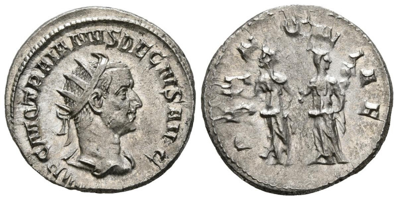TRAJANO DECIO. Antoniniano. (Ar. 4,02g/22mm). 250 d.C. Roma. (RIC 21b). Anv: Bus...