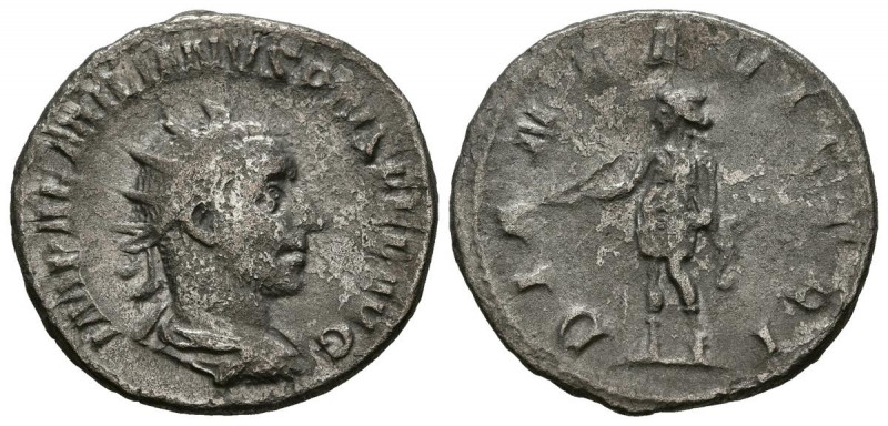 AEMILIANO. Antoniniano. (Ar 3,02g/21mm). 253 d.C. Roma. (RIC 2b). Anv: Busto rad...