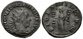 VALERIANO I. Antoniniano. (Ve. 2,77g/21mm). 253-254 d.C. Roma. (RIC 89). Anv: Busto radiado, drapeado y con coraza de Valeriano I a derecha, alrededor...