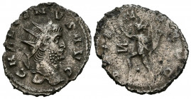 GALIENO. Antoniniano. (Ve. 2,37g/17mm). 266-267 d.C. Roma. (RIC 249). Anv: Cabeza radiada de Galieno a derecha, alrededor leyenda: GALLIENVS AVG. Rev:...