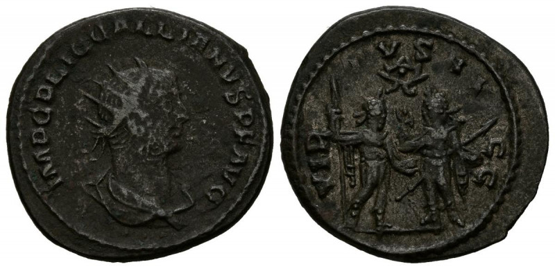 GALIENO. Antoniniano. (Ae. 3,93g/21mm). 259 d.C. Samosata. (RIC 456). Anv: Busto...