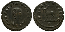 SALONINA. Antoniniano. (Ae. 2,88g/22mm). 267-268 d.C. Roma. (RIC 16). Anv: Busto diademado y con coraza sobre creciente de Salonina a derecha, alreded...
