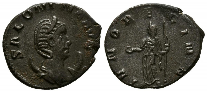 SALONINA. Antoniniano. (Ae. 2,96g/21mm). 257-258 d.C. Roma. (RIC 29). Anv: Busto...