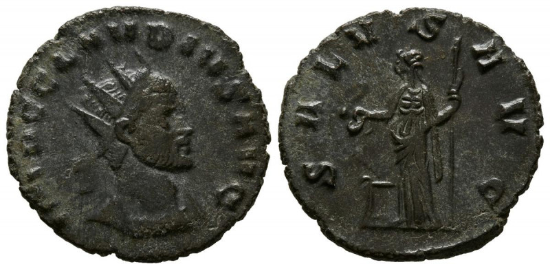 CLAUDIO II. Antoniniano. (Ae. 3,13g/20mm). 268-270 d.C. Antioquía. (RIC 98). Anv...