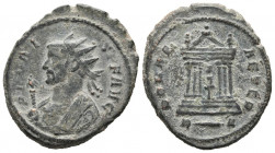PROBO. Antoniniano. (Ae. 4,91g/24mm). 281 d.C. Roma. (RIC 183). Anv: Busto radiado con manto imperial de Probo a izquierda sosteniendo cetro con águil...