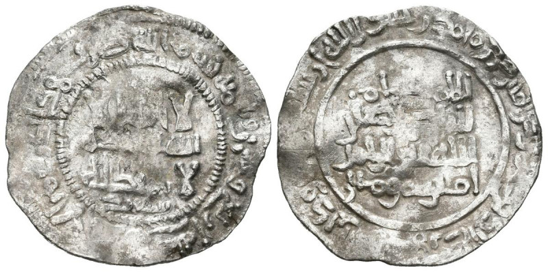 CALIFATO DE CORDOBA, Abd al Rahman III. Dirham. (Ar. 2,27g/24mm). 324H. Al-Andal...