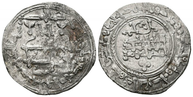 CALIFATO DE CORDOBA, Abd al Rahman III. Dirham. (Ar. 4,17g/25mm). 337H. Madinat ...