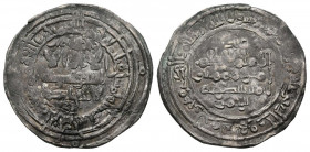 CALIFATO DE CORDOBA, Al-Hakam II. Dirham. (Ar. 2,11g/22mm). 353H. Medina al-Zahara. (Vives 451). MBC.
