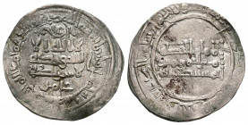 CALIFATO DE CORDOBA, Al-Hakam II. Dirham. (Ar. 2,77g/23mm). 356H. Medina al-Zahara. (Vives 455). MBC+.