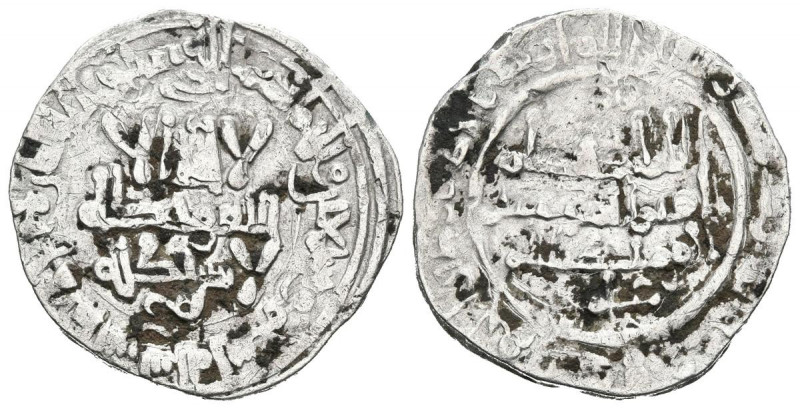 CALIFATO DE CORDOBA, Hisham II. Dirham (Ar. 3,10g/22mm). 379H. Andalus. Aunque e...