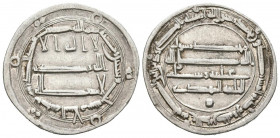 ABASIDAS, Al-Mahdí. Dirham. (Ar. 2,91g/23mm). 163H. Medina Al Salam (Bagdad). (Mitchiner 158). MBC+.