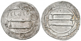 CALIFATO ABASIDA, Harun al-Rashid (170-193H). Dirham. (Ar. 2,97g/23mm). 188H. Madinat al-Salam. (Album 219.2). MBC.