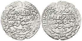RASULIDAS DEL YEMEN, Al-Muzaffar Yusuf (647-694H). Dirham muzafarí. (Ar. 1,86g/26mm). 662H. Zabid. (Album 1102). MBC+.