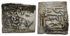 TUNEZ, Ahmed III. Nasrí. (Ar. 0,46g/12mm). 1112H. (KM#34). MBC+.