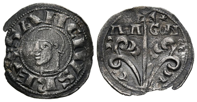 SANCHO RAMÍREZ (1063-1094). Dinero (Ve. 0,86g/17mm). S/D. Jaca (Huesca, Reino de...