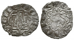 ALFONSO X (1252-1284). Novén. (Ve. 0,55g/18mm). León. (FAB-267; Imperatrix A10:11.19). Anv: Castillo, debajo marca de ceca L, todo dentro de gráfila l...