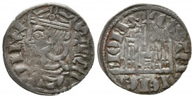SANCHO IV (1284-1295). Cornado. (Ve. 0,66g/19mm). Murcia. (FAB-300; Imperatrix S4:3.26). Anv: Busto coronado de Sancho IV a izquierda , alrededor leye...