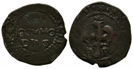 FELIPE II (1556-1598). Grano (Ae. 3,69g/20mm). Fecha no visible. Sicilia. (MIR 338). BC+.