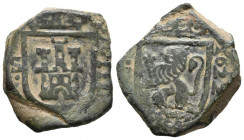 FELIPE IV (1621-1655). 8 Maravedís. (Ae. 6,27g/21mm). 1622. Sevilla. (Cal-2019-397). MBC.
