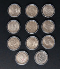 ESTADO ESPAÑOL (1936-1975). Interesante conjunto formado por 11 monedas de 100 Pesetas de 1966 (*66,68 y 70). Diferentes estados de conservación. A EX...