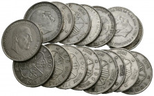 ESTADO ESPAÑOL (1936-1975). Conjunto formado por 16 monedas de 100 pesetas de 1966 (*66, 67* y 68). Diferentes estados de conservación. A EXAMINAR.