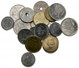 ESTADO ESPAÑOL (1936-1975). Conjunto de 20 monedas de diferentes módulos y fechas en un estado de conservación excelente. Gran mayoría de piezas en SC...