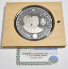 JUAN CARLOS I (1975-2014). 10.000 Pesetas ó Cincuentín (Ar .168,75g/73mm). 1998 FNMT. Centenario de la Cada de Borbón. PROOF. 12.000 acuñaciones. Incl...