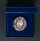JUAN CARLOS I (1975-2014). 10 Euros. (Ar. 27,00g/40mm). 2008. FNMT. Alfonso X El Sabio. (Km#1203). PROOF. Sólo 20.000 unidades acuñadas. Incluye estuc...