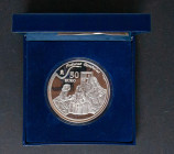 JUAN CARLOS I (1975-2014). 50 Euros. (Ar. 168,75g/75mm). 2008. FNMT. Pintores Españoles. Velázquez. Plata de 0,925 milésimas. PROOF. Incluye estuche o...