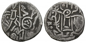 AFGANISTAN, Samanta Deva (850-1000 d.C.). Dracma. (Ar. 3,12g/18mm). Kabul. (Mitchiner 1585). MBC.