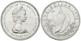 BAHAMAS. 1 Dollar (Ar. 17,94g/34mm). 1972. (Km#22). SC-